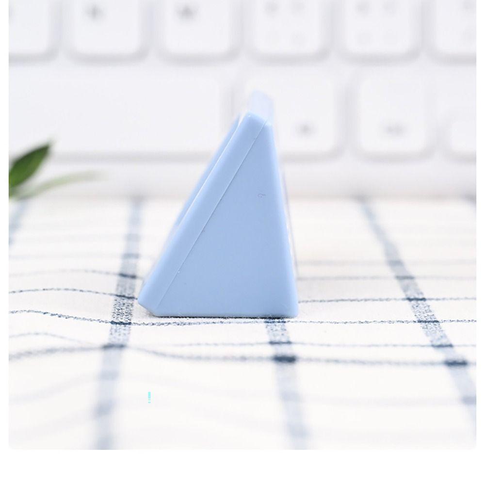 Mini LED Clock Portable Screen Desktop Clock Home Office Bedroom Decor Snooze Desk Clock  Student