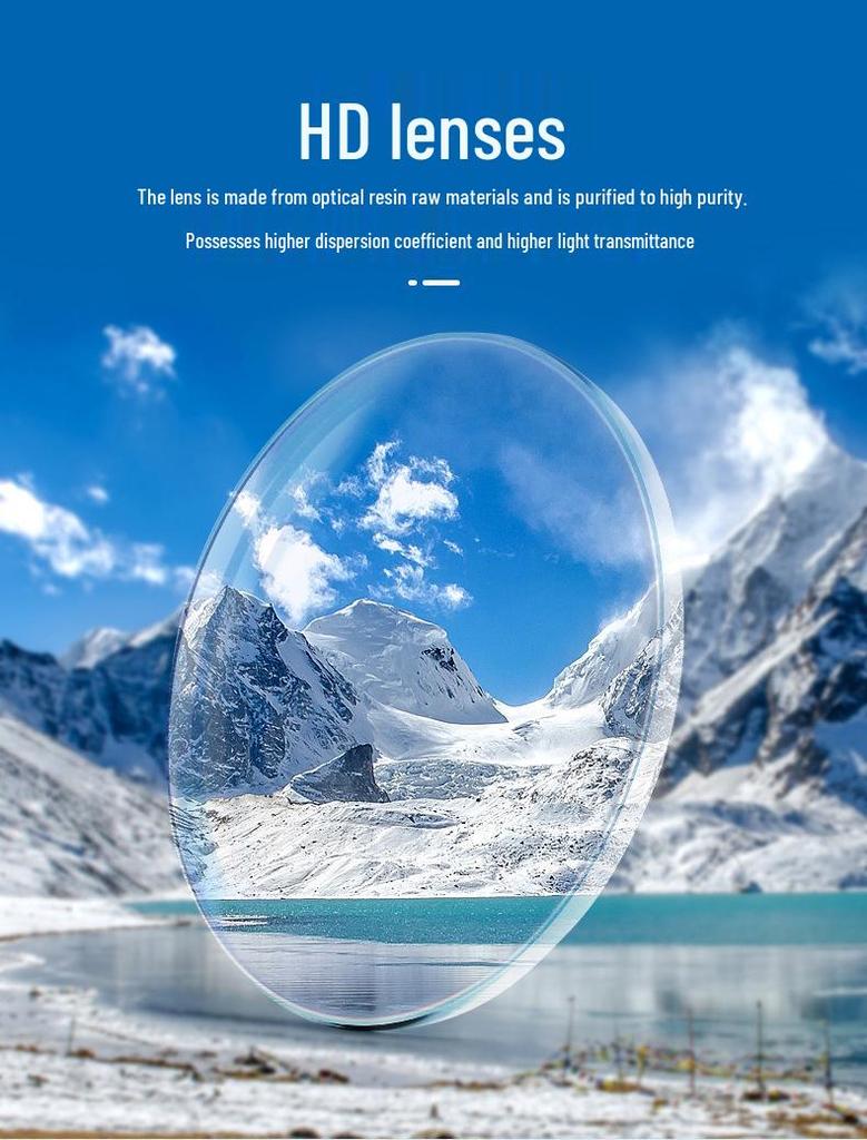 Portable Anti-Blue Light Folding Reading Glasses - Ultra-Light, Fashionable, Unisex, Hang-Neck for Middle-Aged & Elderly