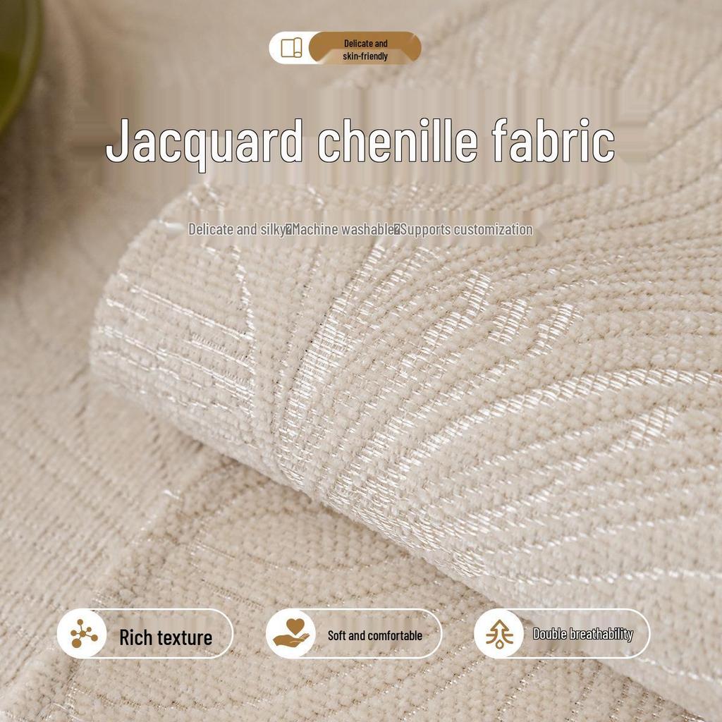 Universal Non-Slip Chenille Sofa Cushion Cover - French Luxury