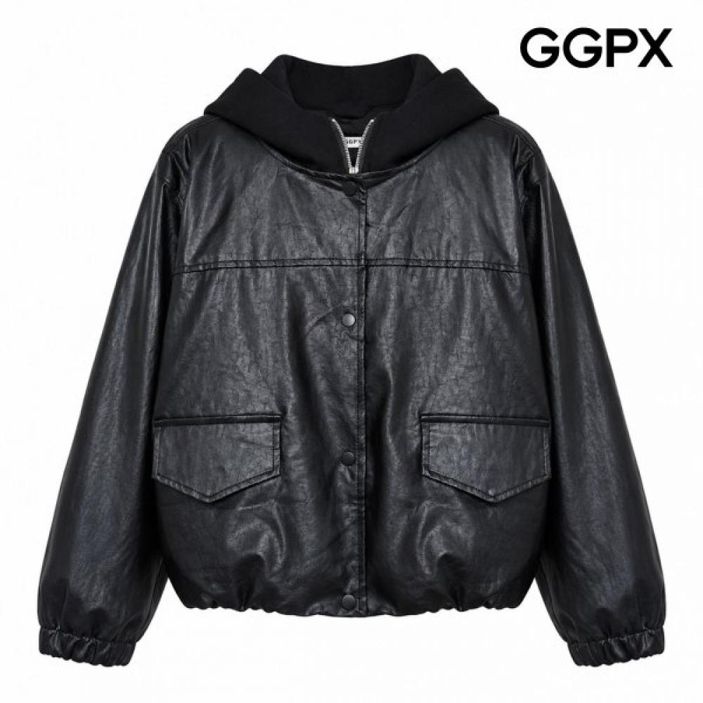 Ggpx New York Leather Jumper Gq8jp013f