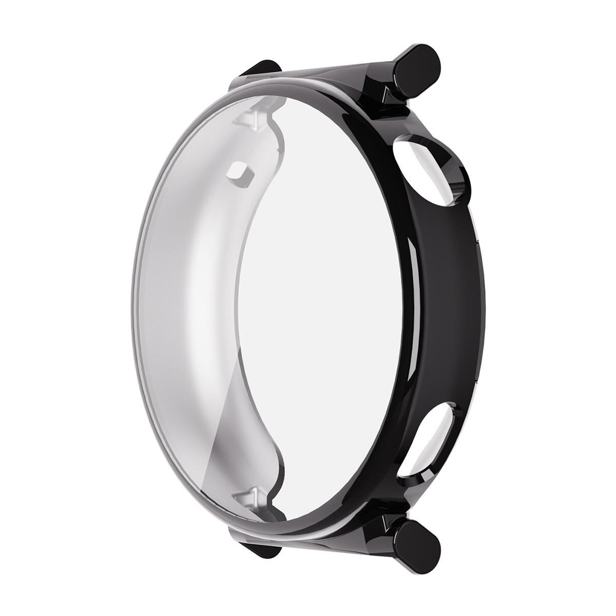 

For Huawei Watch GT 5 46mm TPU Watch Case ENKAY HAT PRINCE Electroplating Watch Cover with Screen Protector B