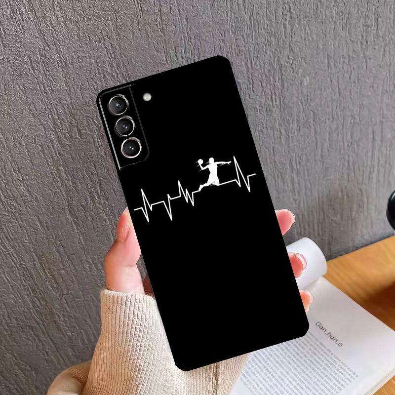 Handball Handballer Phone Case For Samsung Galaxy S24 S26 Ultra S20 S21 S22 S23 S25 Plus S10 S24 S25 FE Cover
