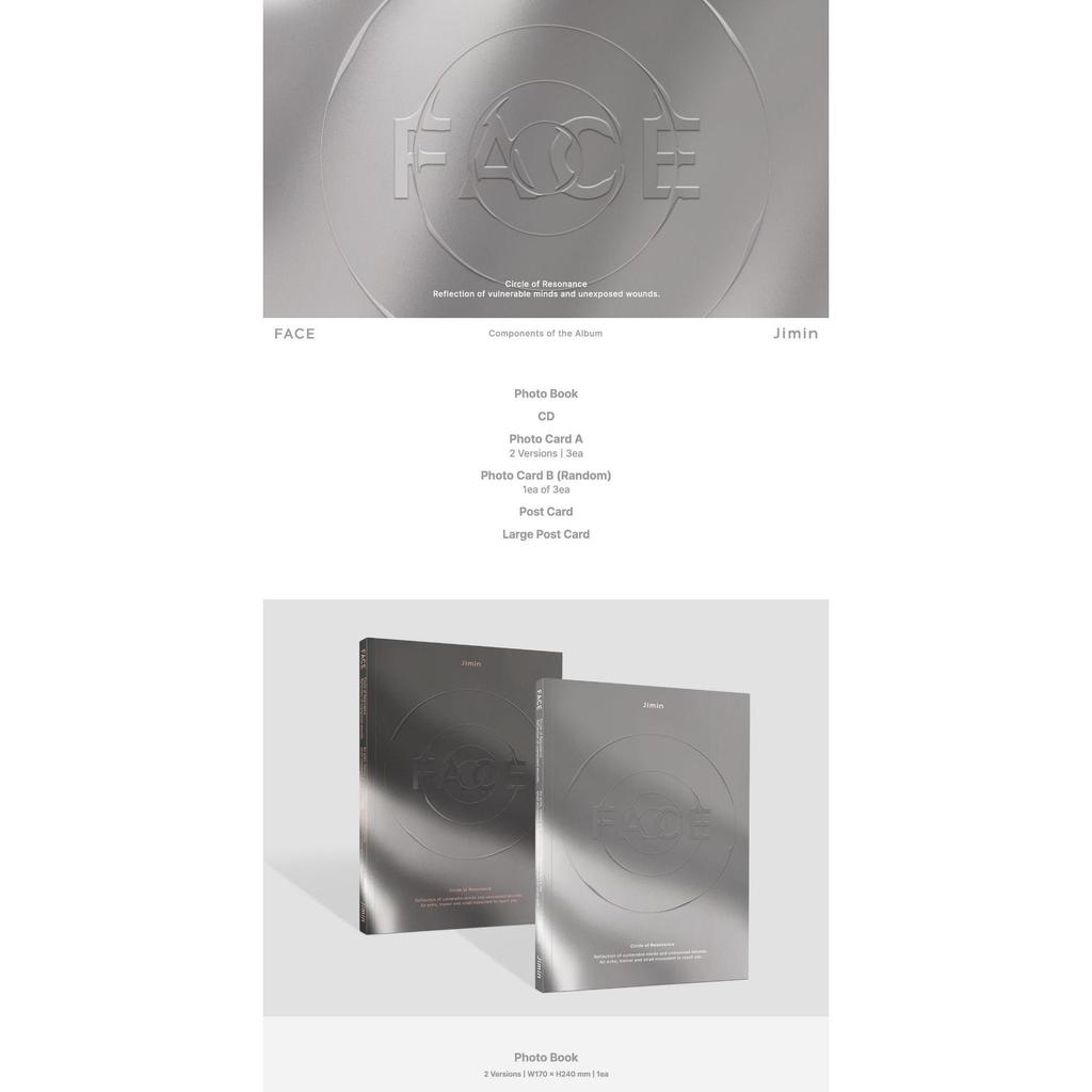 BTS Jimin 1st Album - 'Face' (Photobook Ver.)