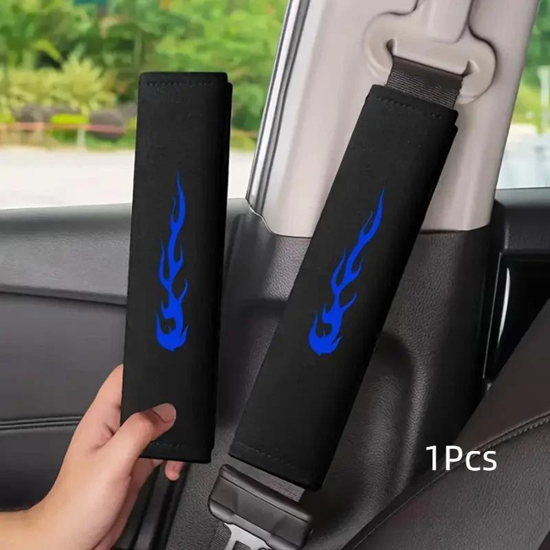 1/2 Pcs Car Seat Belt Shoulder Pads Thickened Anti-Choking Protection Soft Shoulder Pads For Driver And Passenger