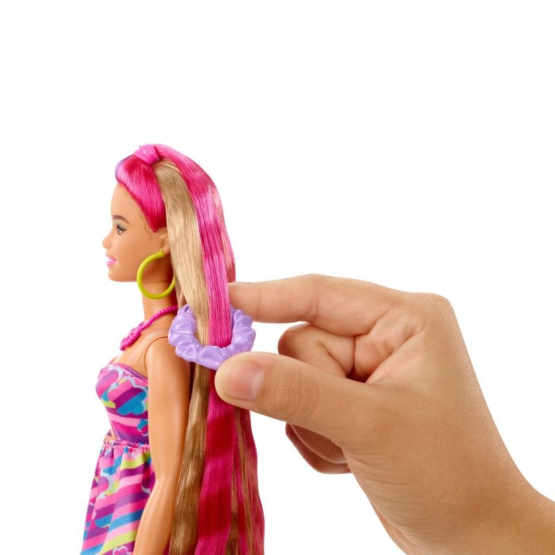 BARBIE Lalka Totally Hair KWIATY z długimi włosami MATTEL