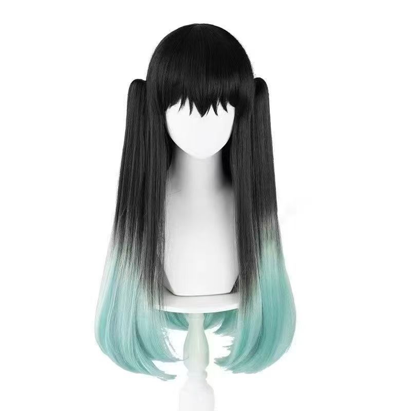 Anime Cosplay Pruik Aziatisch Kort Haar Lang Haar Cosplay