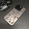 Christmas Gingerbread Tree Candy Pattern Design Protective Cover for iPhone 17 16 15 14 13 12 11 16E Series Pro Max Plus