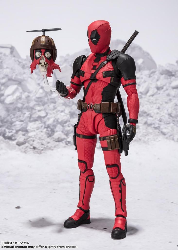 TAMASHII NATIONS S.H.Figuarts Deadpool (Deadpool & Wolverine) Approximately 155mm PVC & ABS Painted Movable Figure