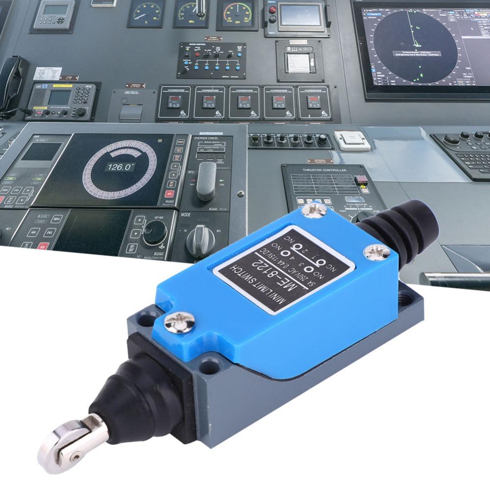 ME-8122 Momentary Limit Switch NO NC Roller Plunger Micro switch Mini Direct Pressure Plunger Enclosed Actuator