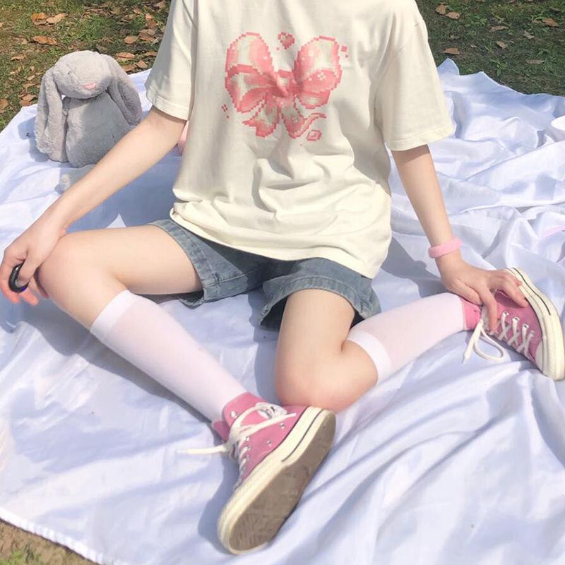 Buy Denim Shorts Thin Summer Japanese 