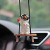 Car Pendant Hanging Ornament Astronaut New Year Gifts Rearview Mirrors Pendant