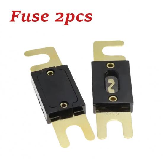 30A-500A Fuses AMP ANL Fuse Holder Bolt-on Automotive Fuse Holders Fusible Link with Fuse 30A
