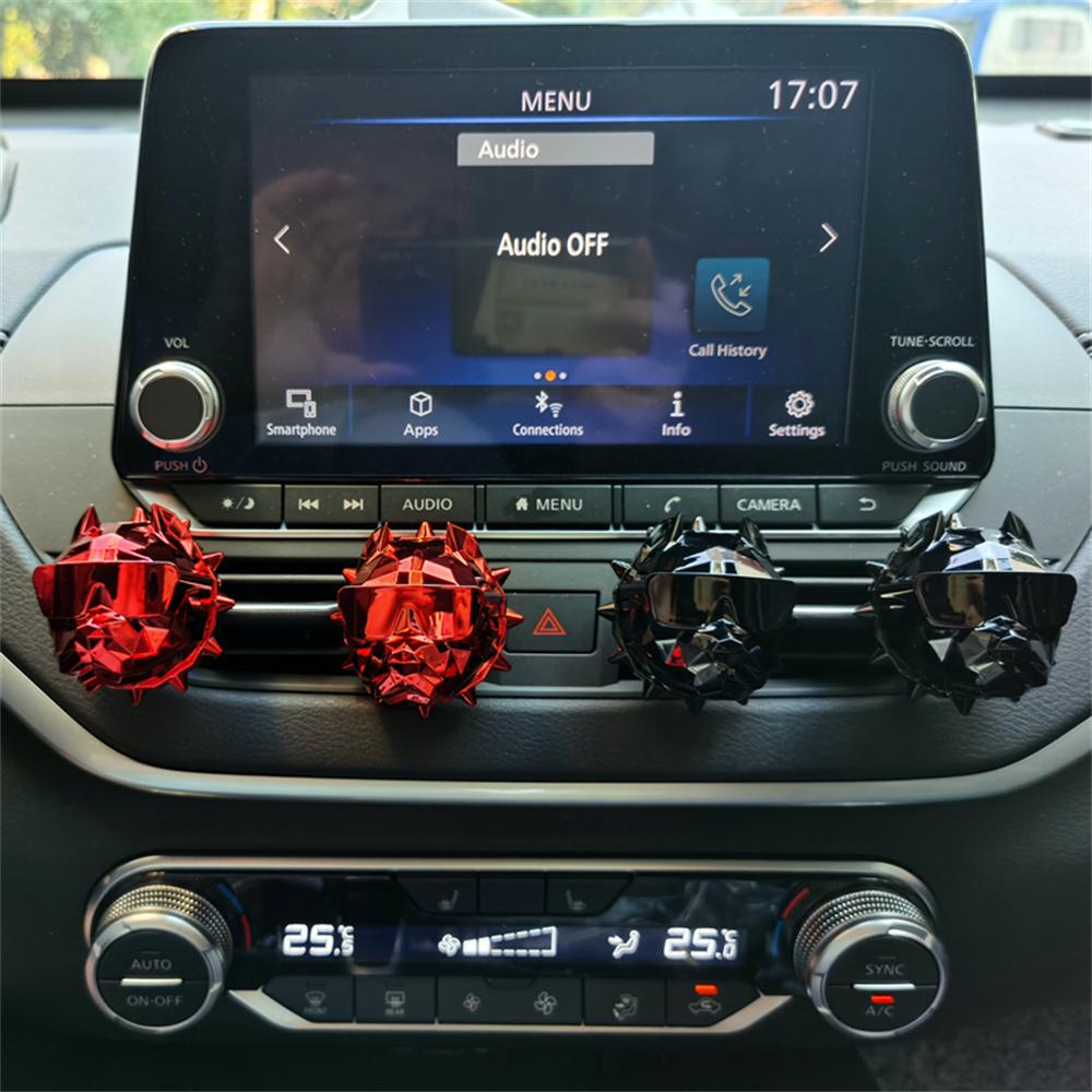 Car Dog Vehicle Decoration Luxury Brand Interior Decoration Doll Car Air Vent Outlet Bulldog For Cars