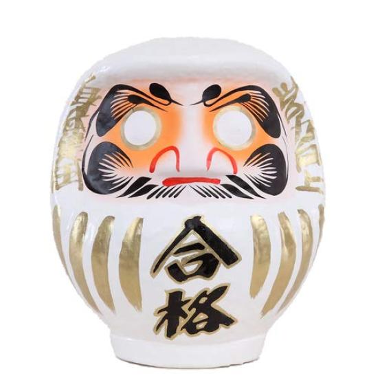 Takasaki Daruma Pass Daruma White 1.5