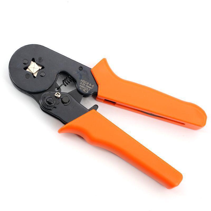 Tubular VE Terminal Crimping Tool - Four-Sided Pin-Type Wiring Pliers for Electricians