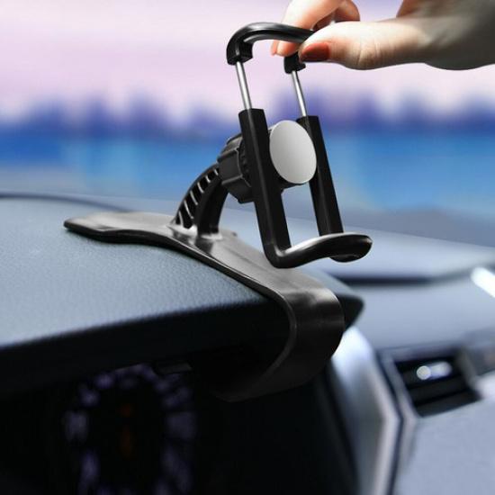 Black Car Dashboard Holder HUD Mount Clip Accessory For Mobile Cell Phone GPS