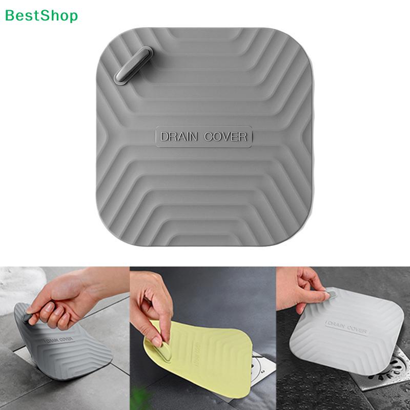 Silicone Floor Drain Cover,Odor Proof Shower Drain Stopper,Reusable Hair Catcher for Bathroom Kitchen Sink