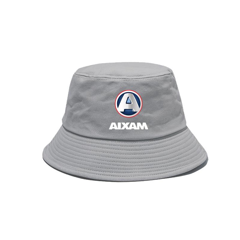 Aixam Logo Bucket Hats Cool Sun Caps Summer Outdoor Sunscreen FisherUnisex Hat