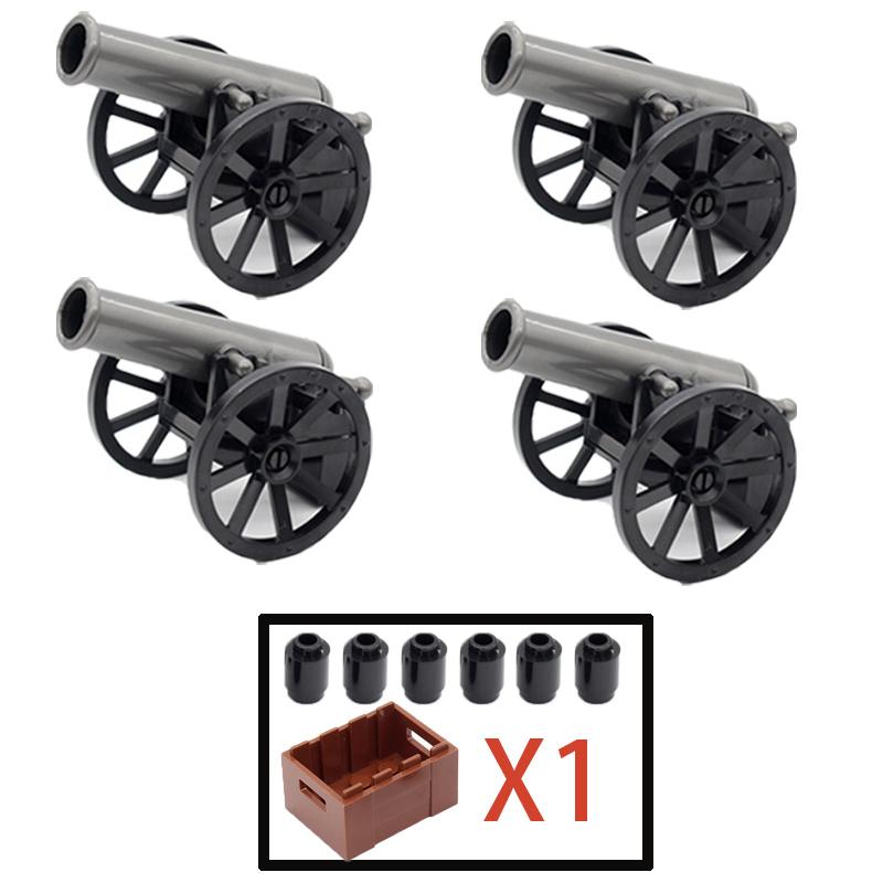 MOC Building Block Characters Creative Accessories Army Transport Bull Horse Jungle Battle Wolf Car Set Mini Brick Boy Toy R045