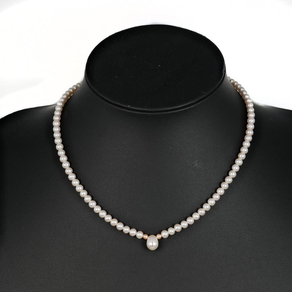 TASAKI Necklace Pearl/K18 Gold 11.73g Women Used