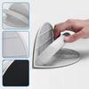 Multifunctional Sandpaper Rack Self-Adhesive Sanding Sandpaper Tool Semi-Circular Angle Sanding Tool with 10 Sandpaper