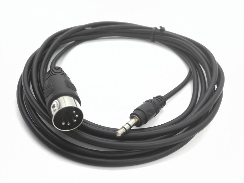 SinLoon 5-Pin MIDI DIN Cable for MIDI Keyboards, DIN To 3.5mm (SynthesizerOrganDigital PianoMIDI Guitar) with B&O System Instrument Performance