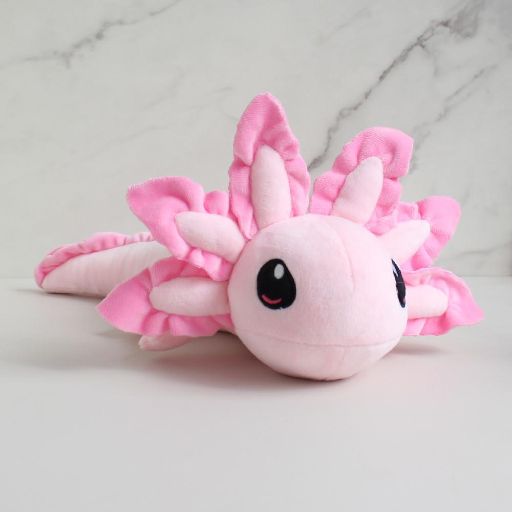 Adorable Tri Color Salamander Plush Toy Soft 4 Legged Stuffed Animal Cute Amphibian Gift For Kids Collectors Nature Lovers 3 Color Options