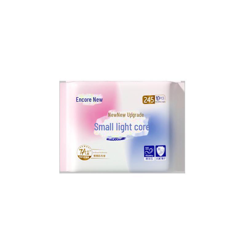 Ankexin 7A Antibacterial Ultra-Thin Day & Night Breathable Sanitary Napkin with Suspension Core