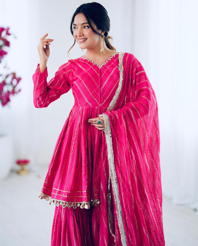 Ready To Wear Salwar Kameez Indian Bollywood Party Wear Designer Sharara Set Wedding Wear