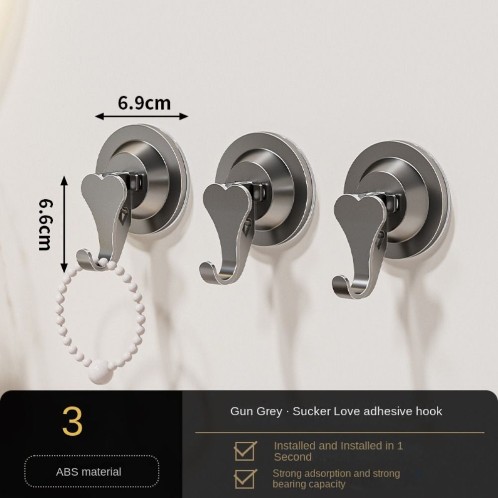 Wall Mount Bathroom Storage Accessories 2/3/4pcs Towel Hook New Bathroom Hooks  Home