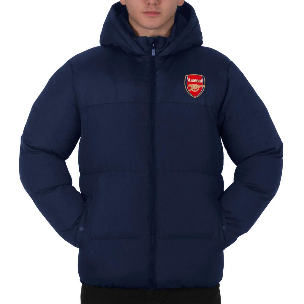 Arsenal FC Men's Crest Quilted Jacket