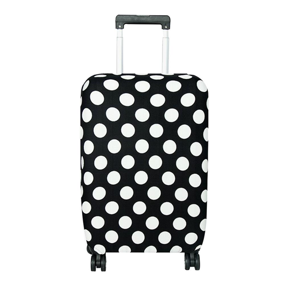 3D Charming Rose Print Luggage Protector Travel Luggage Cover Trolley Case Protective Cover Fits 18-32 Inch