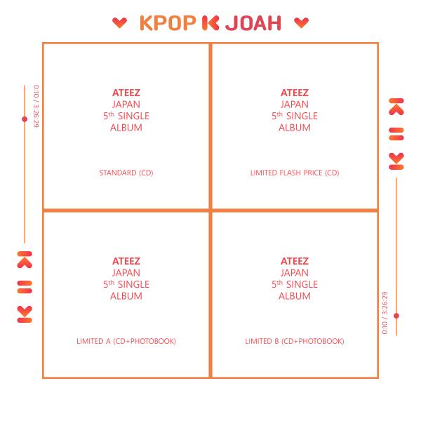 ATEEZ - 5th JAPAN SINGLE ALBUM