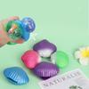 Mermaid Squeeze Toy Simulation Seashells Soft TPR Quick Recovery Stress Relief Pinch Toys Cute Vent Ball Decompression Toy Kid Toy Gift