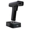 Deli 14970W Wireless 1D/2D Barcode Scanner with Charging Base