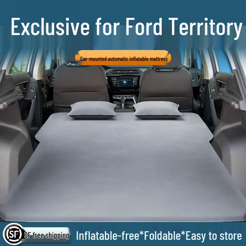 Aufblasbare Auto-Matratze für JMC Ford Territory - Schlafmatte für Rücksitz & Kofferraum