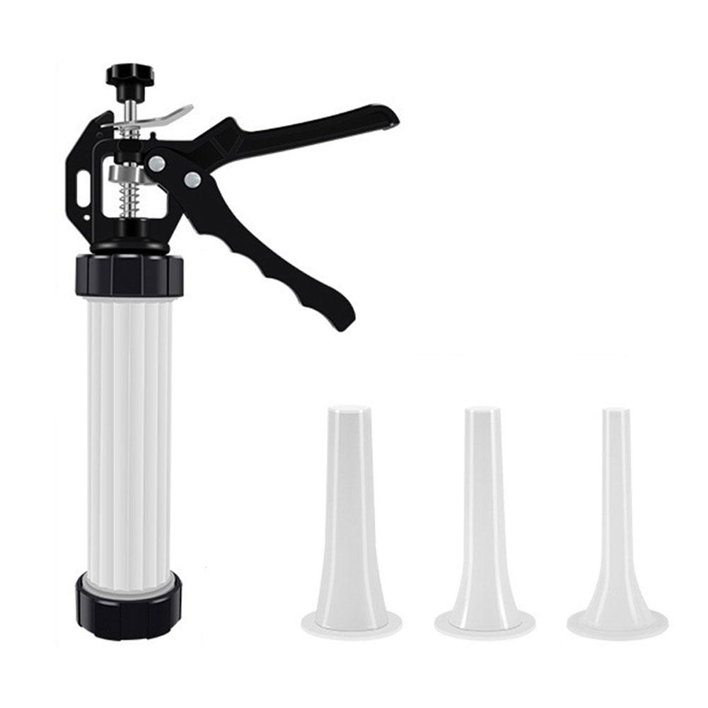 

Колбасный шприц, насадки: 3 шт. transparent-1set