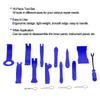 16Pcs Auto Removal Tool Trim Pry   Repair Set Kit for Car Door Panel Instrument Desk