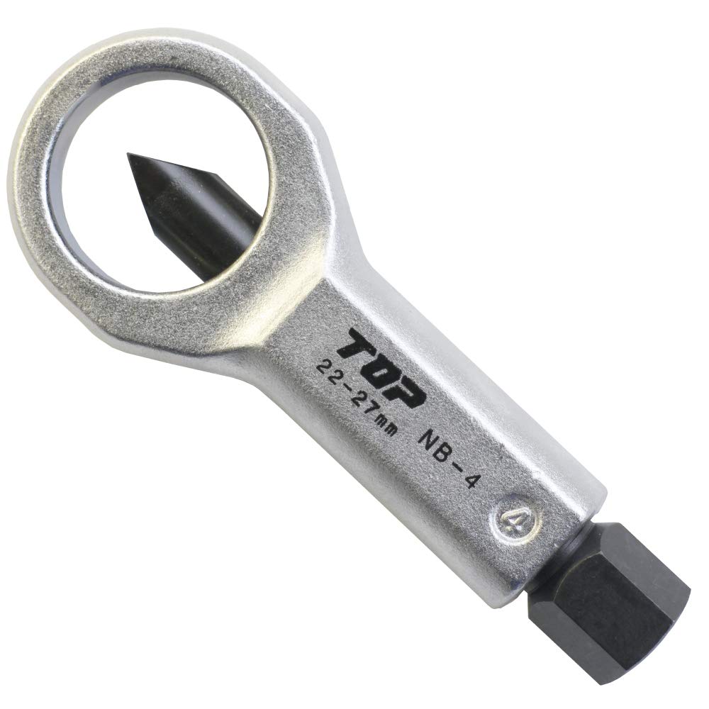 

TOP Industrial Nut Breaker/Splitter, Fits 22-27mm Nuts, NB-4, for Removing Rusted, Corroded, and Stuck Nuts