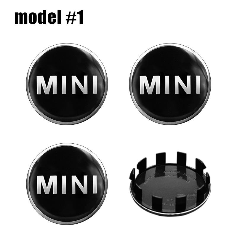 4Pcs 56mm Car Wheel Center Hub Caps Mini Logo Badge Rim Cover Emblem For Mini Cooper R55 R56 R57 R58 R59 F54 F55 F56 F60 JCW Mini