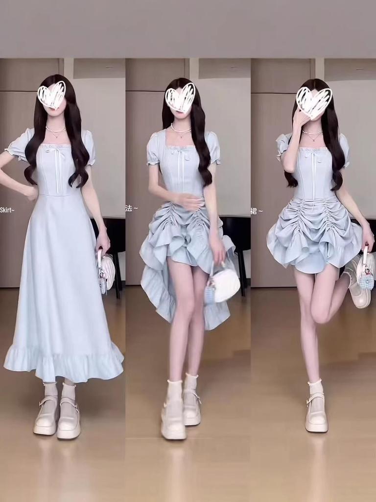 2026 Elegant French Summer Sling Dress for Women