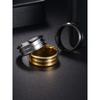 Fashion Popular Jewelry Ornament DIY Handmade Titanium Steel Ring Ring Ring Eardrop Frame 304 Stainless Steel Accessories Thumb Ring