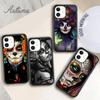 Mexican Skull Girl tattooed Art Phone Case for iPhone 17 Air 15 16 16e 11 12 13 14 Pro Max Plus Cover coque Fundas