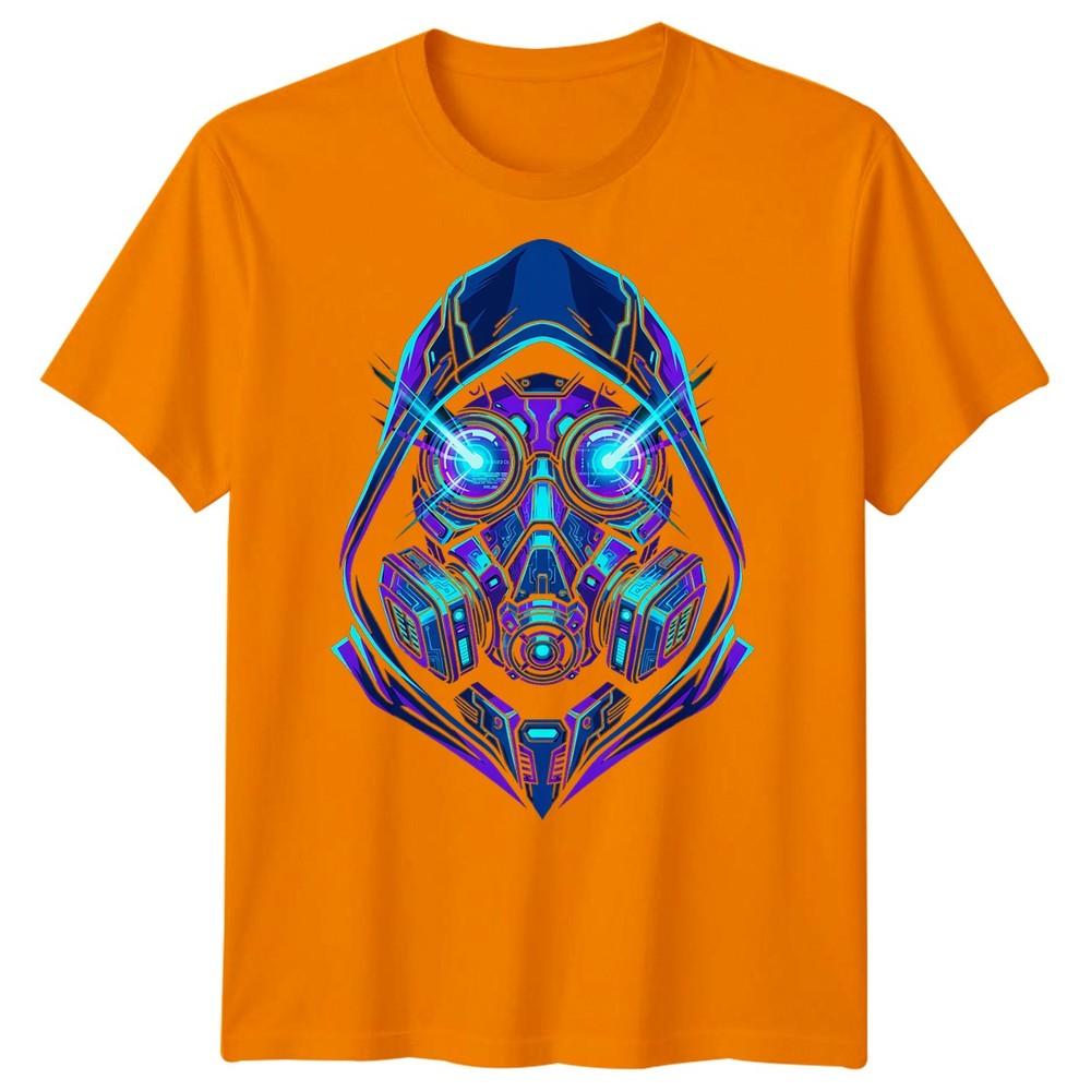 Gasmask Horror Unisexs T Shirt Toxic Mask Reaper Monster Air Graphic Tee