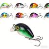 Mini Rock Little Fat Guy Lure Bait10Color3cm1.6gPlastic Hard Bait Freshwater Seawater General Simulation Bait