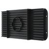 Bait Rolling Plate ABS Plastic Black Portable Lightweigh Fishing Bait Roll Board for Outdoor