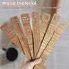 26Pcs Vinyl Record Dividers Alphabetical A-Z Wooden Record Storage Dividers Horizontal Vertical Record Holder Organizer Guides