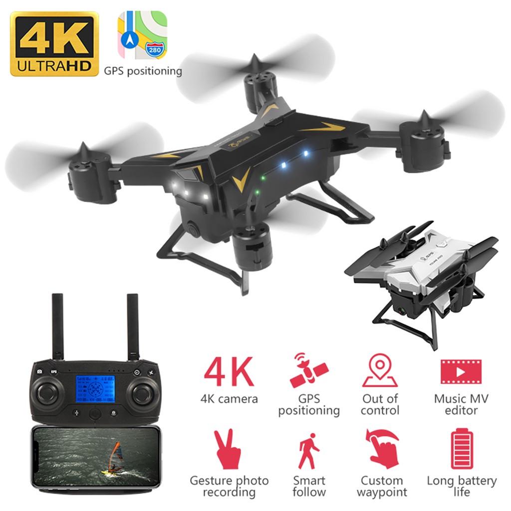 Details about / Foldable GPS Positioning WIFI FPV 2.4G-1080P//5G-4K HD RC Quadcopter Camera Drone