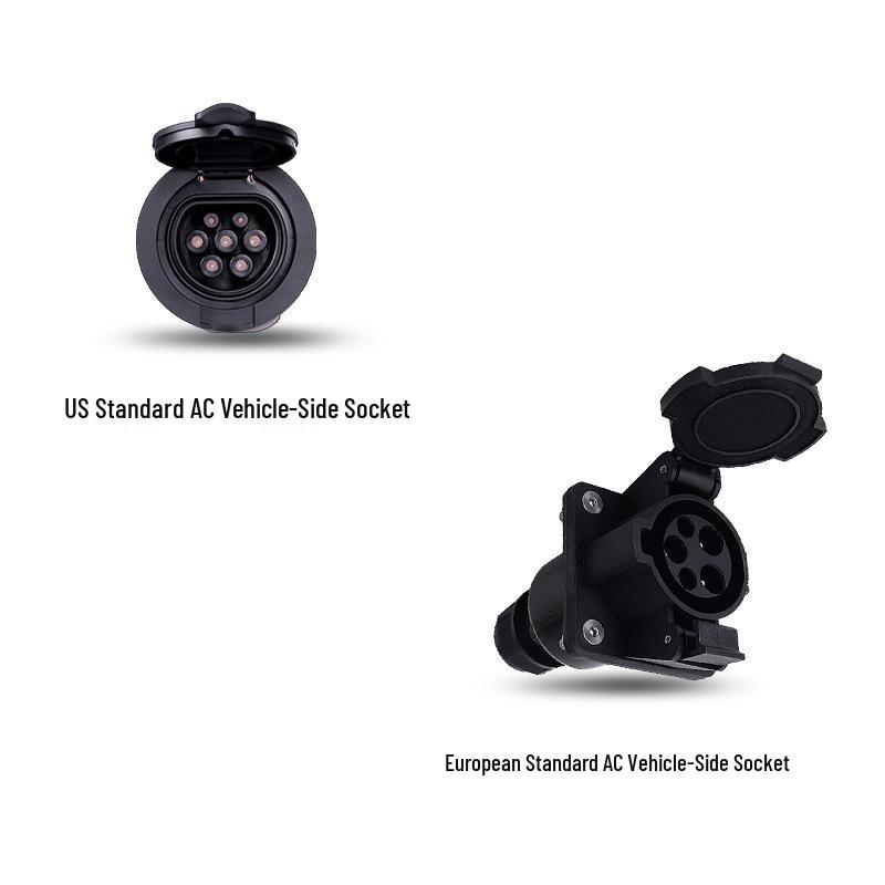 New Energy Vehicle AC/DC Charging Socket with Euro/US Connector