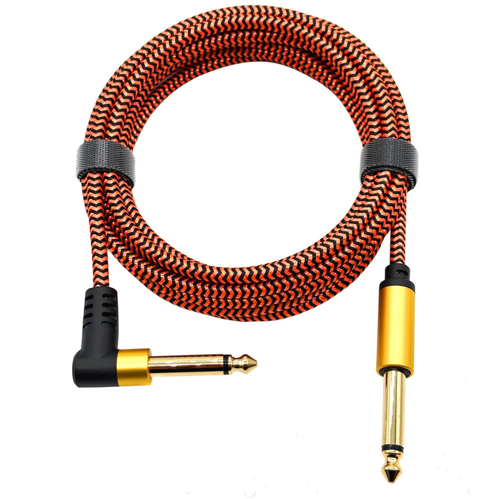 

Guitar Cable Bass Cable Professional Guitar Cable Guitar Cord Electric Guitar Cable Suitable for Stage and Studio Use 50CM
